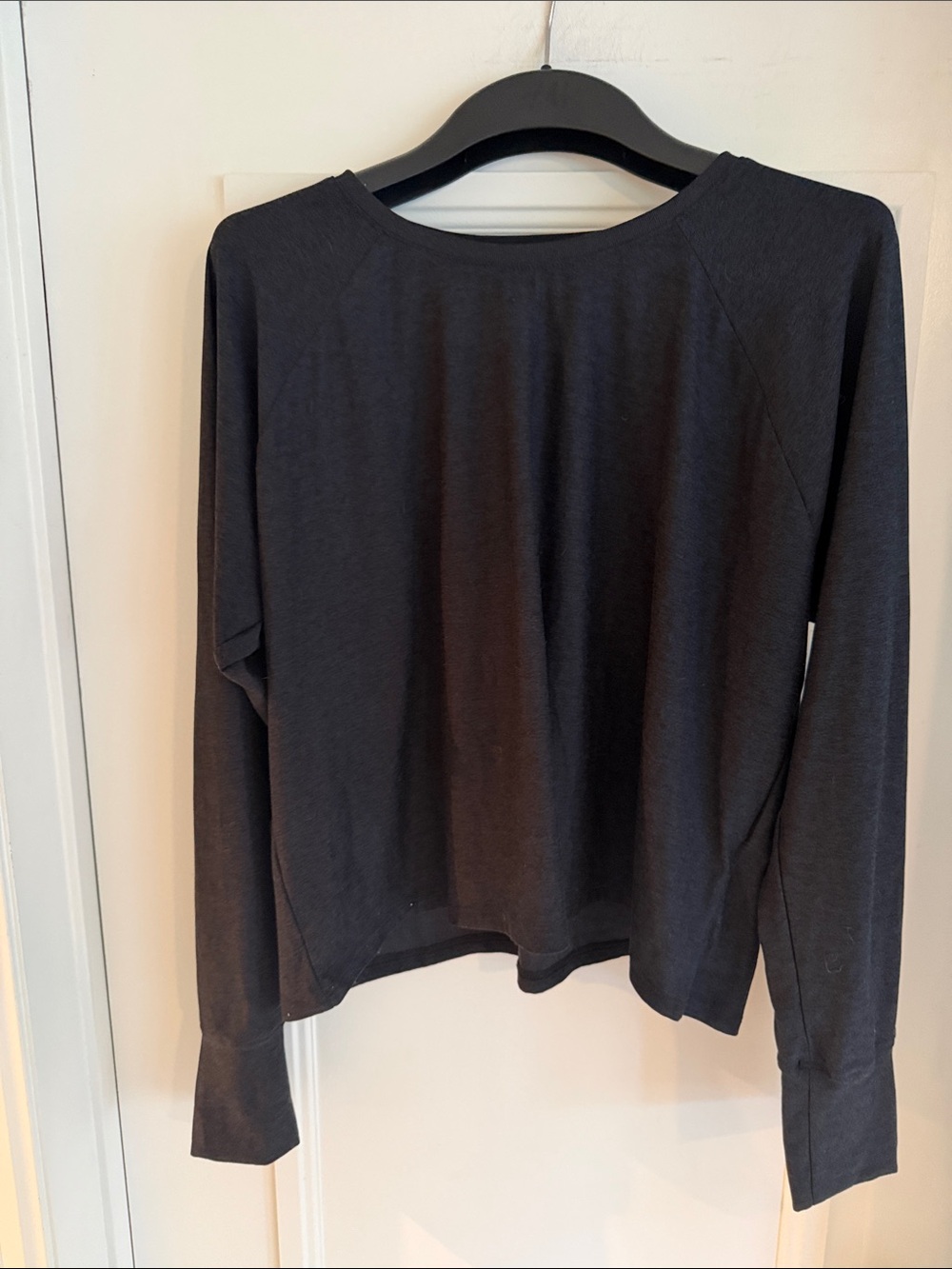 Beyond Yoga Black Long-Sleeve Crew Top